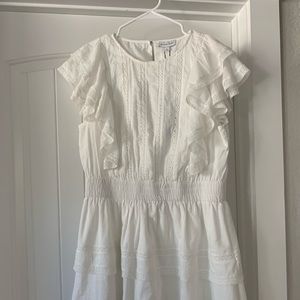 ***NEW with Tags Never Worn*** Gianni Bini White all Cotton Dress